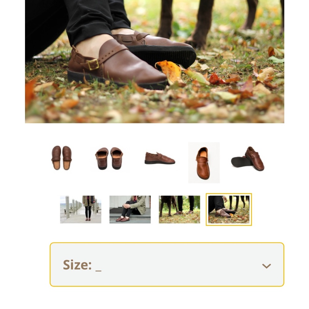 🌟HANDMADE Middle English Comfort Flats
7.5M - Picture 4 of 8